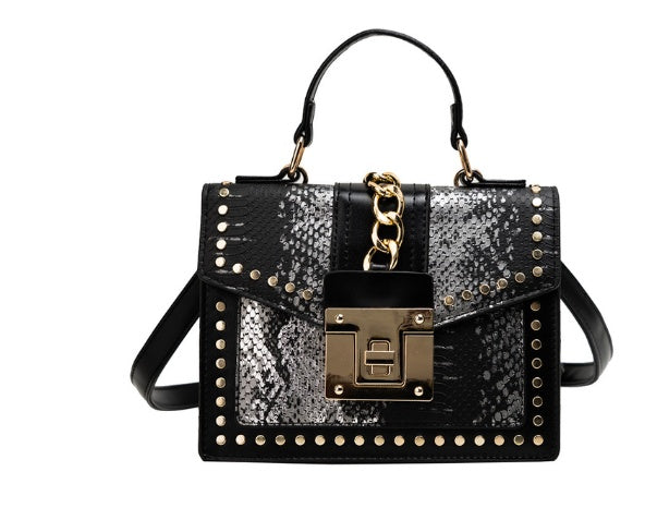 Classic Alligator Pattern Women’s Shoulder Bag
