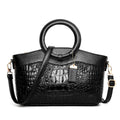 Glamorous Crocodile Print Style Ladies Handbag