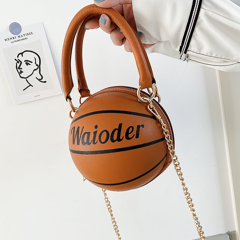 Basketball Shaped Handbags
